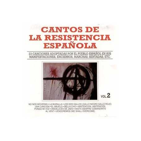 Cantos de la Resistencia Espanola Vol 2 [CD]