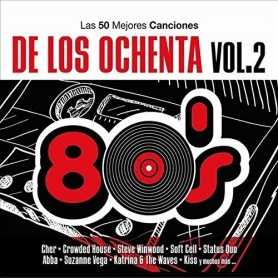 Las 50 Mejores Canciones De Los 80 - Vol 2 [CD]