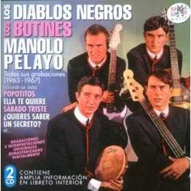 Los Diablos Negros + Los botines + M.Pelayo [CD]