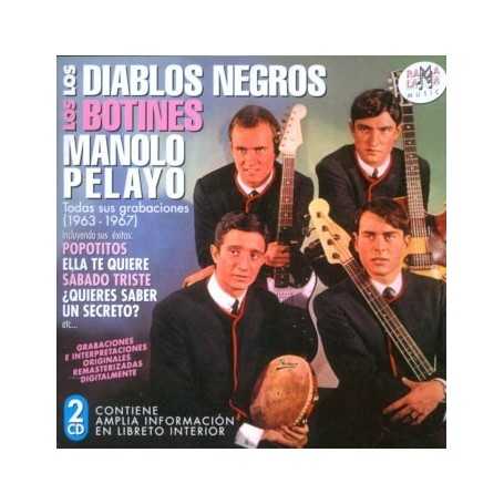 Los Diablos Negros + Los botines + M.Pelayo [CD]