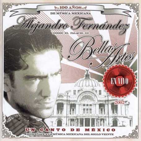 Alejandro Fernández - Bellas Artes (en vivo) [CD]
