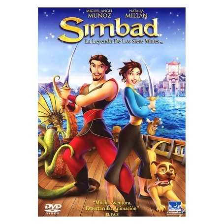 Simbad, La leyenda de los siete mares [DVD]