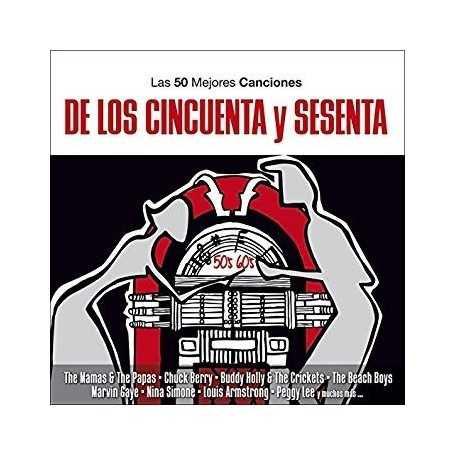 Las 50 mejores canciones de los Cincuenta y Sesenta [CD]