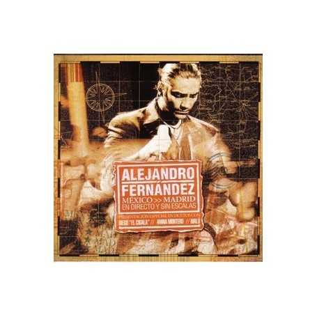 Alejandro Fernández - México Madrid (En Directo Y Sin Escalas) [CD + DVD]