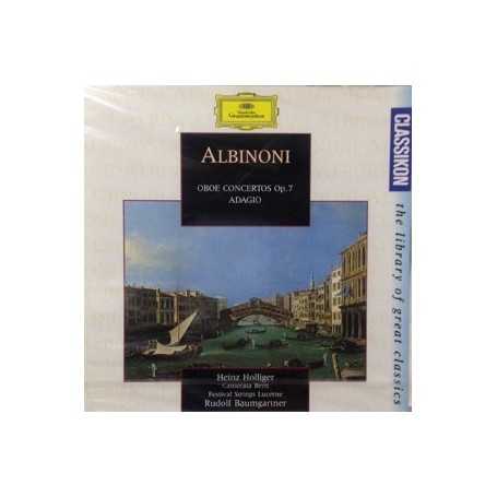 Albinoni Oboe Concertos Op. 7 Adagio [CD]