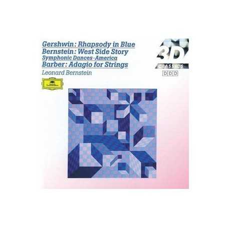 Bernstein Conducts Gershwin, Bernstein, Barber [CD]