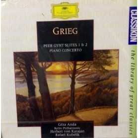 Grieg: Peer Gynt Suites 1 & 2, Piano Concerto [CD]