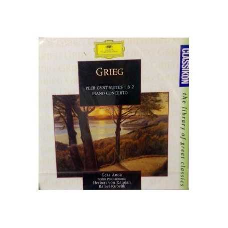 Grieg: Peer Gynt Suites 1 & 2, Piano Concerto [CD]