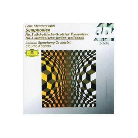 Mendelssohn: Symphonies Nos. 3 & 4 [CD]