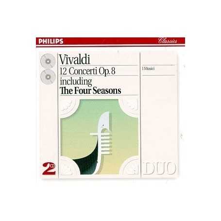 Vivaldi: 12 Concerti Op. 8 including "The Four Seasons" [2 CD]