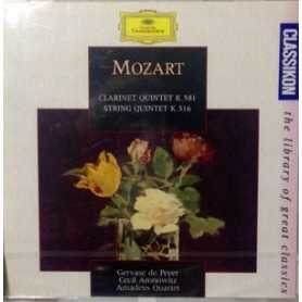 Mozart Clarinet Quintet K. 581 / String Quintet K. 516 [CD]