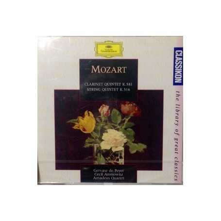 Mozart Clarinet Quintet K. 581 / String Quintet K. 516 [CD]