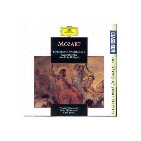 Mozart: Eine Kleine Nachtmusik (Sinfonías 40 y 41 "Jupiter") [CD]