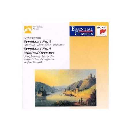 Schumann (Sinfonías 3 y 4)  [CD]