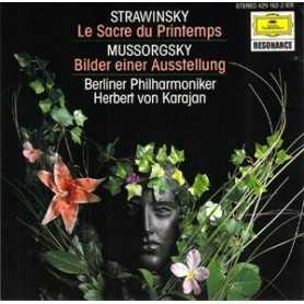 Stravinsky (Le sacre du printemps) / Mussorgsky (Pictures at an exhibition) [CD]