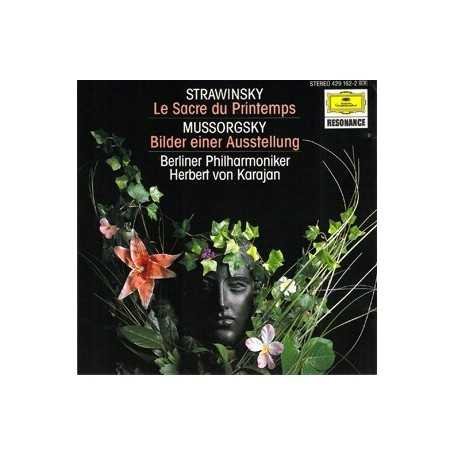 Stravinsky (Le sacre du printemps) / Mussorgsky (Pictures at an exhibition) [CD]