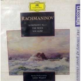 Rachmaninov (Symphony No. 1 The Rock Vocalise) [CD]