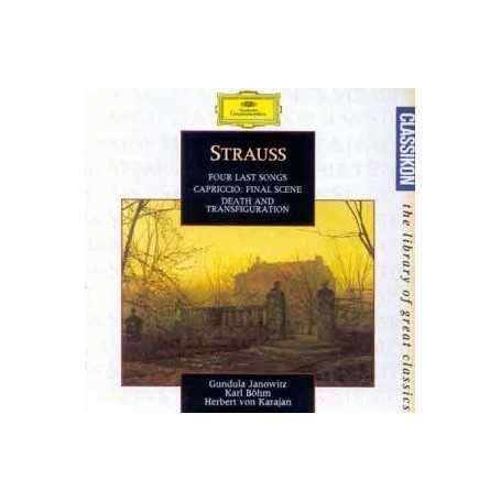 Strauss (Four Last Songs / Capriccio / Death and Transfiguration ) [CD]