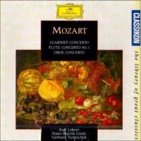 Mozart (Clarinet Concerto / flute Concerto No.1 / Oboe Concerto) [CD]