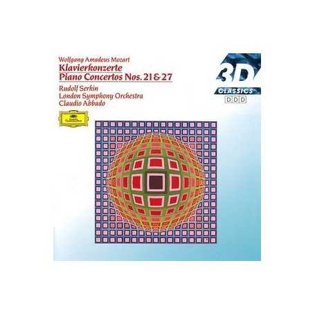 Mozart (Piano Concertos 21 & 27) [CD]