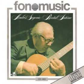 Andrés Segovia - Recital Intimo [CD]