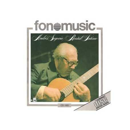 Andrés Segovia - Recital Intimo [CD]