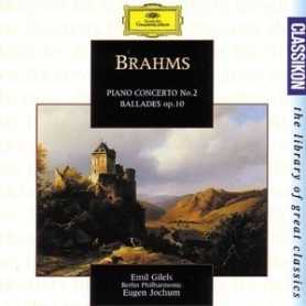 Brahms (Piano Concerto No. 2 / Ballades Op. 10) [CD]