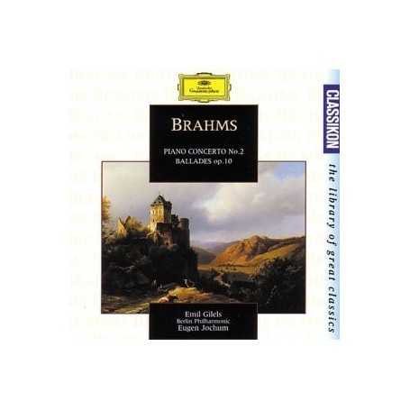 Brahms (Piano Concerto No. 2 / Ballades Op. 10) [CD]