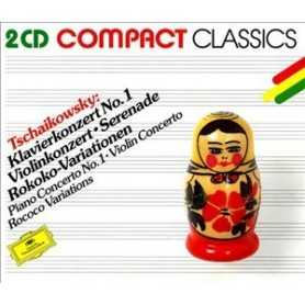 Tschaikowsky: Klavierkonzert No. 1 / Violinkonzert / Serenade / Rokoko-Variationen [CD]
