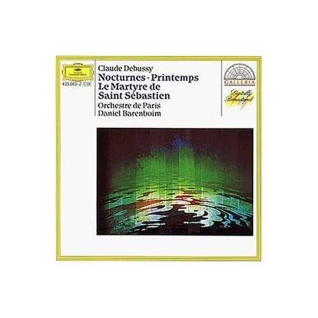 Claude Debussy: Nocturnes / Printemps / Le Martyre de Saint Sébastien [CD]