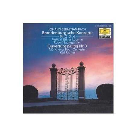 Bach - Brandenburg Concertos Nos. 2, 3, 4 [CD]