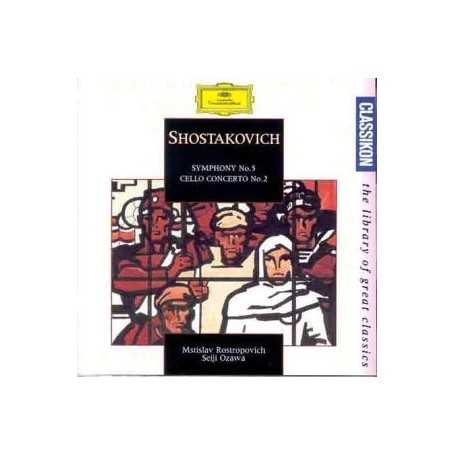 Shostakovich (Symphony no.5 / Cello Concerto no.2) [CD]