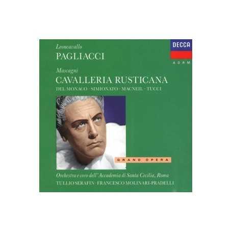 Leoncavallo: I Pagliacci / Cavalleria Rusticana [CD]