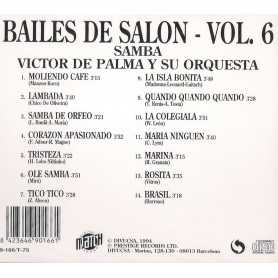Bailes de Salón Vol 6 [CD]