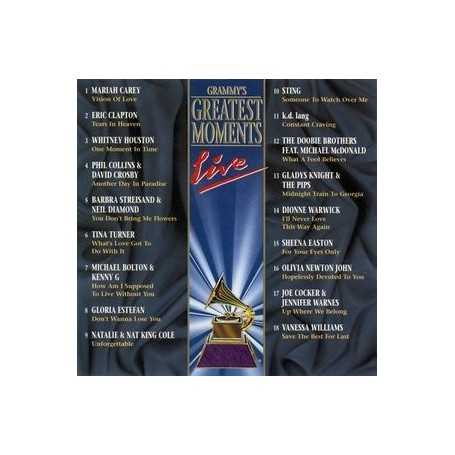 Grammy's Greatest Moments Live [CD]