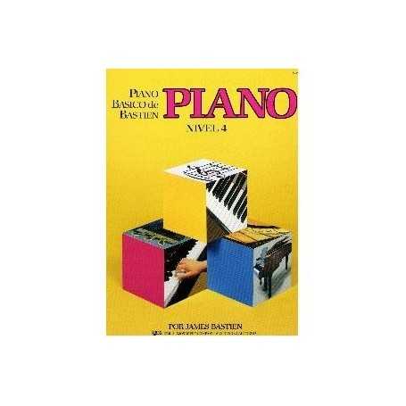 Piano Básico de Bastien (Piano Nivel 4) [Libro]