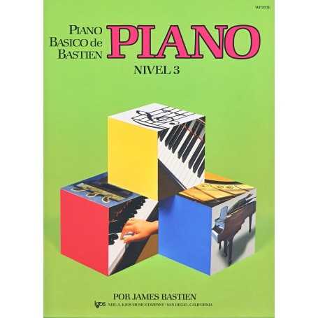 Piano Básico de bastien (Piano Nivel 3) [Libro]