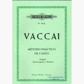 Método Práctico de canto (Vaccai) [Libro]