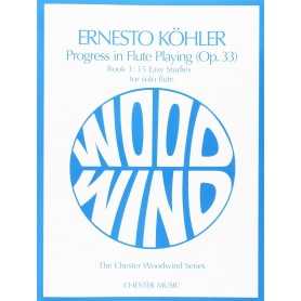 Kohler: Book 1: Progress in Flute Playing Op.33 [Libro]