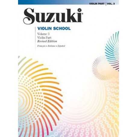 Suzuki Violin School Vol 3 [Libro]