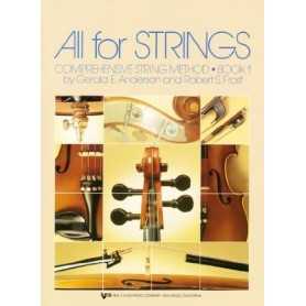 All for Strings Book 1 String Bass [Libro]