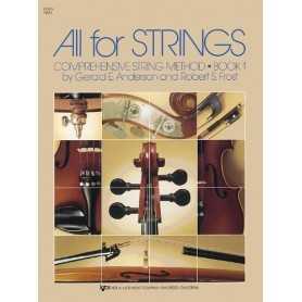 All for strings Violin Book 1 [Libro]
