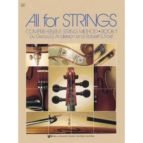 All for strings Violin Book 1 [Libro]