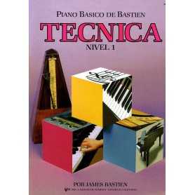Piano Básico de Bastien Técnica Nivel 1 [Libro]