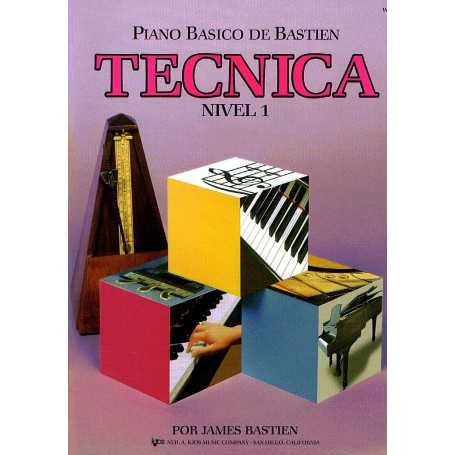 Piano Básico de Bastien Técnica Nivel 1 [Libro]