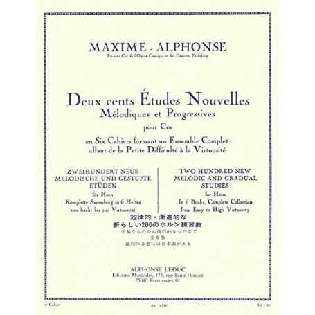 200 etudes nouvelles Vol. 2 [Libro]