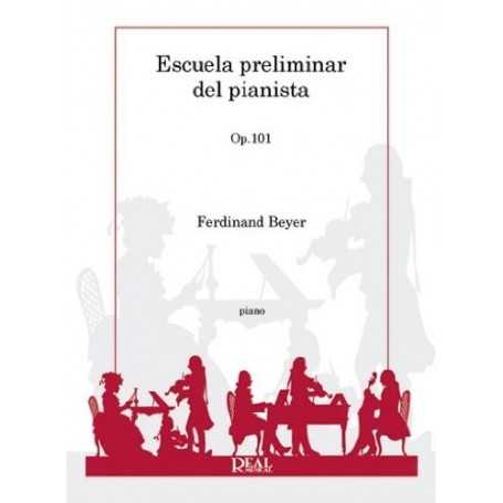 Escuela Preliminar Op.101 para Piano [Libro]