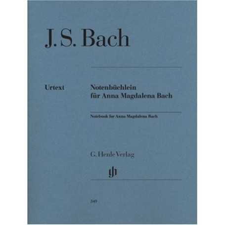 Notenbüchlein für Anna Magdalena Bach, piano (Urtext) [Libro]