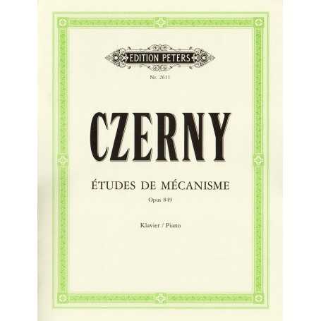 Études de Mécanisme op. 849 (Piano) [Libro]