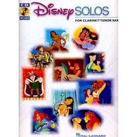 Disney Solos (Clarinete / Saxo Tenor) [Libro]
